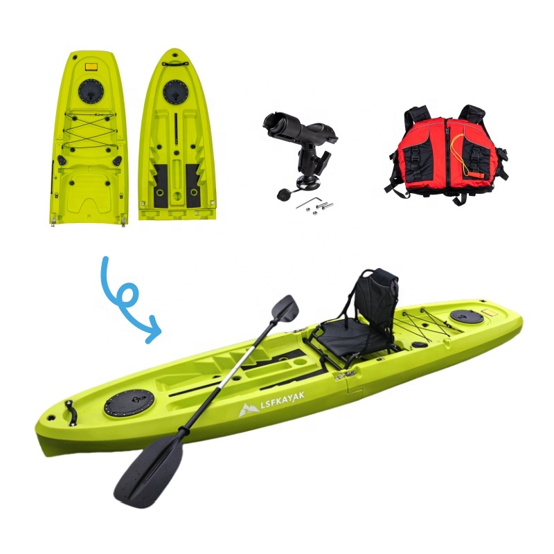Fishing Kayak Pedal Drive - LSF Novel 3.3Meter 11FT Split Sit