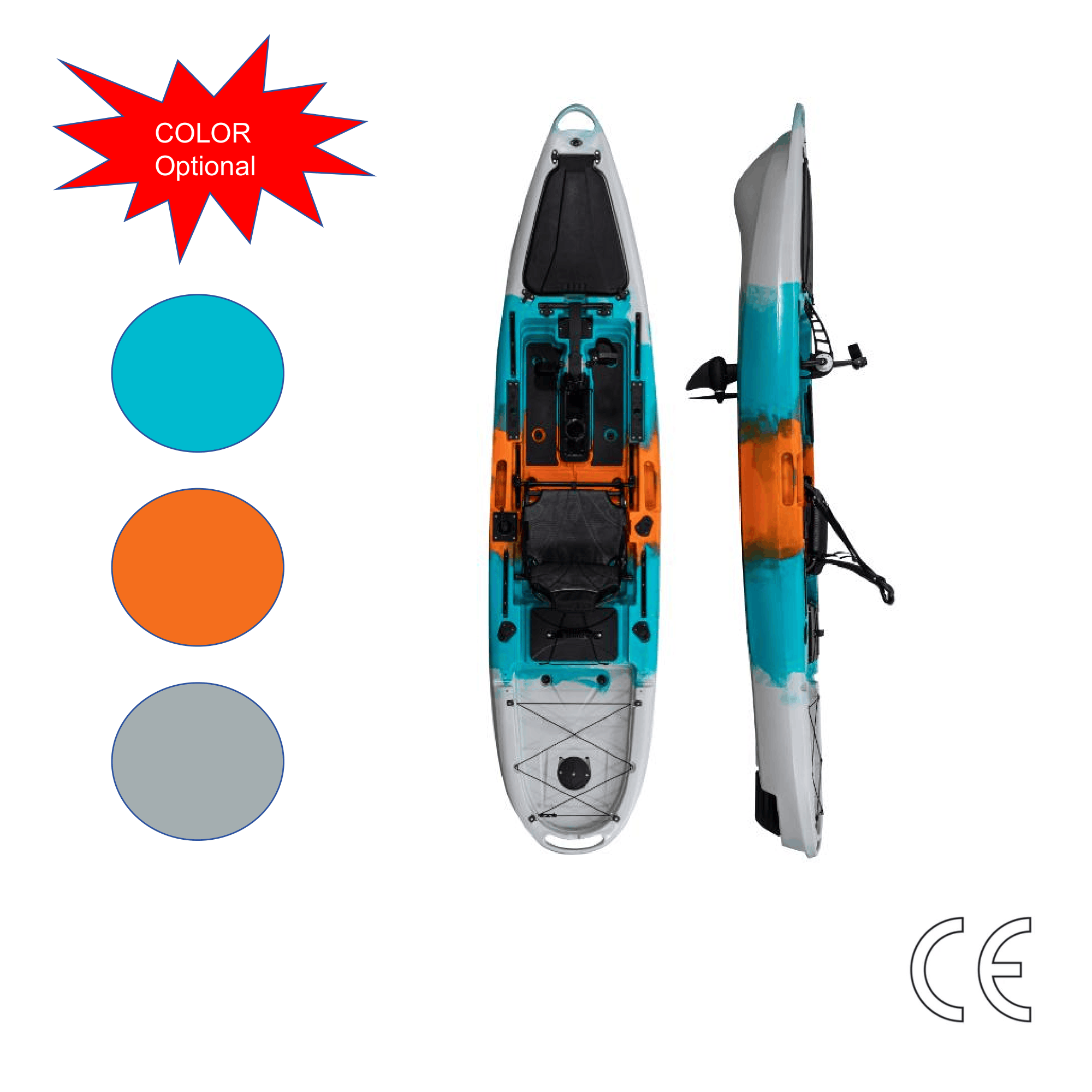 Mirage Propel 12ft PRO Pedal D - đánh giá và giá Fishing Kayak Pedal Drive