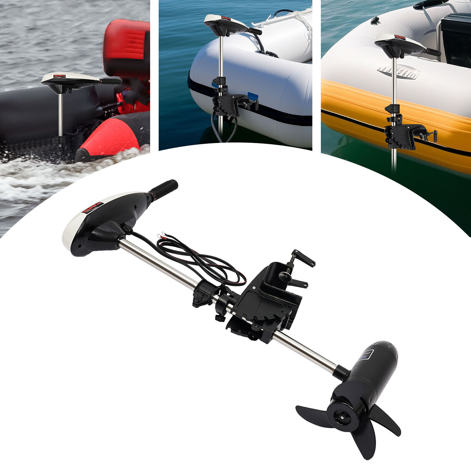 12V 65LBS Electric Outboard Mo - đánh giá và giá Fishing Kayak Trolling Motor