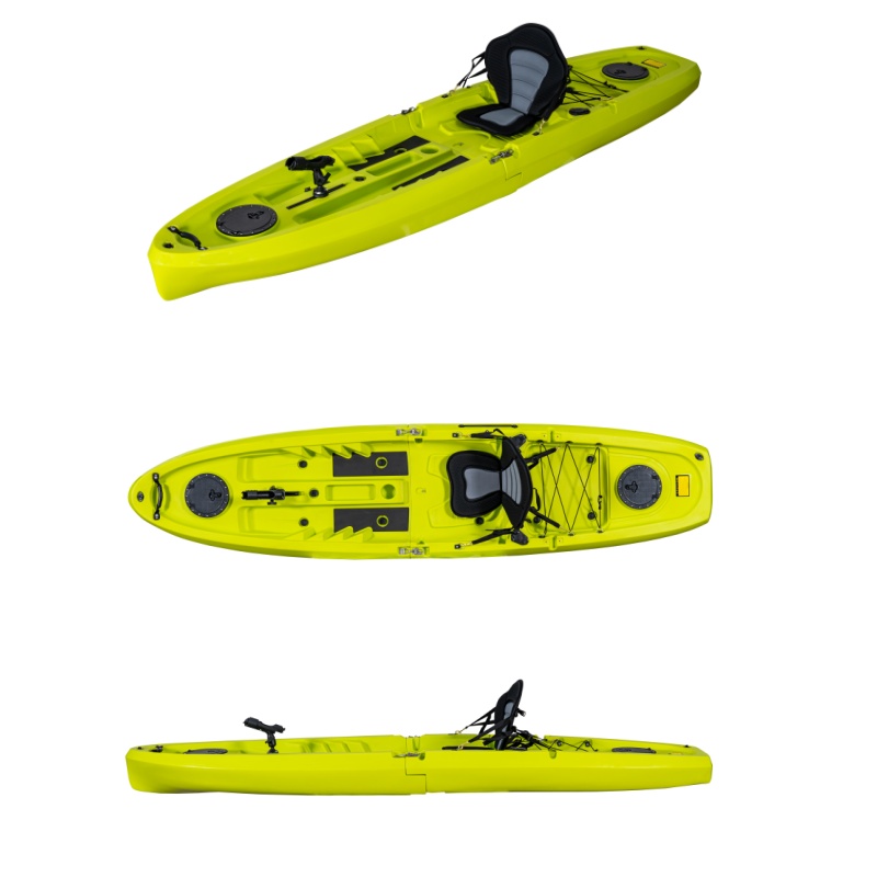 LSF Novel 3.3Meter 11FT Split  - đánh giá và giá Fishing Kayak Pedal Drive