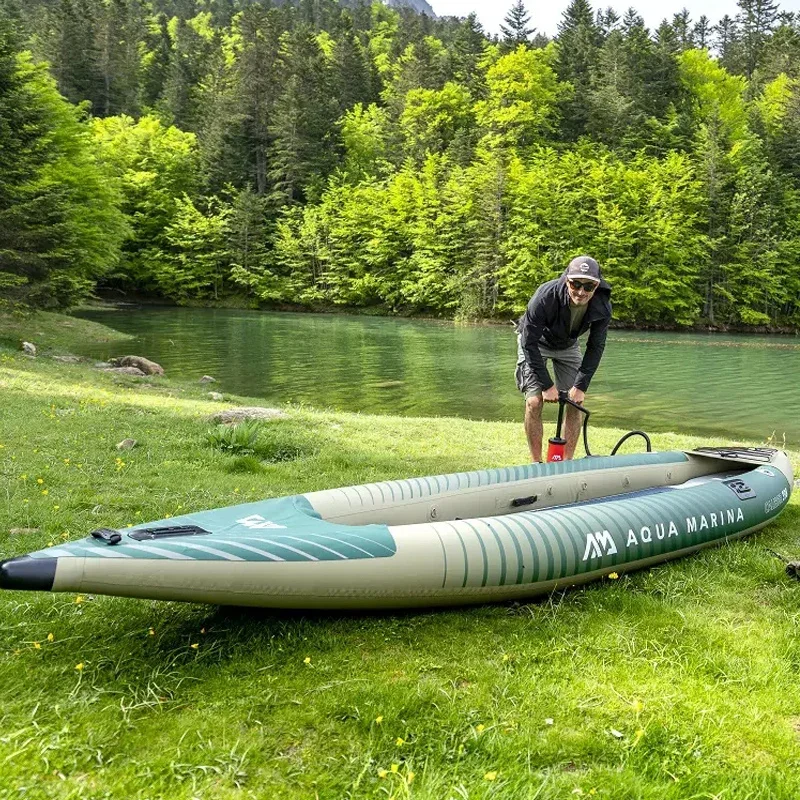 AQUA MARINA Inflatable Fishing - đánh giá và giá Fishing Kayak Seat