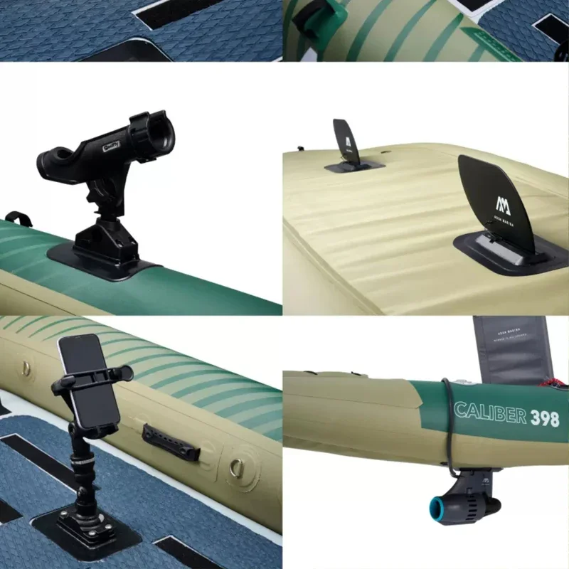 AQUA MARINA Inflatable Fishing - đánh giá và giá Fishing Kayak Seat